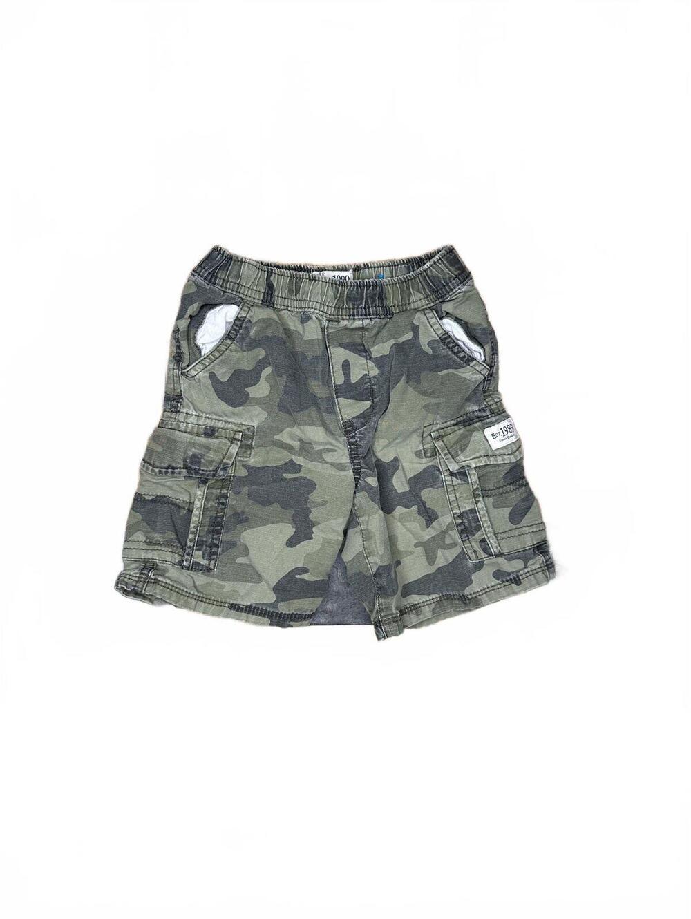 The Children's Place Boys 3T Camo Cargo Shorts Est. 1989